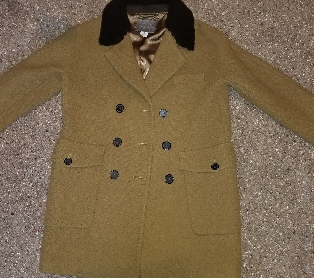J Crew jacket  - stadium cloth by nello gori